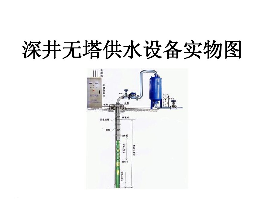 绵阳科创区井泵无塔式供水设备